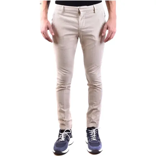 Slim-Fit Stylish Trousers for Men , male, Sizes: W28 - Dondup - Modalova