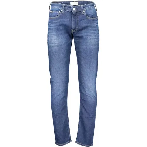 Slim Fit Cotton Jeans , male, Sizes: W31 L32 - Calvin Klein - Modalova