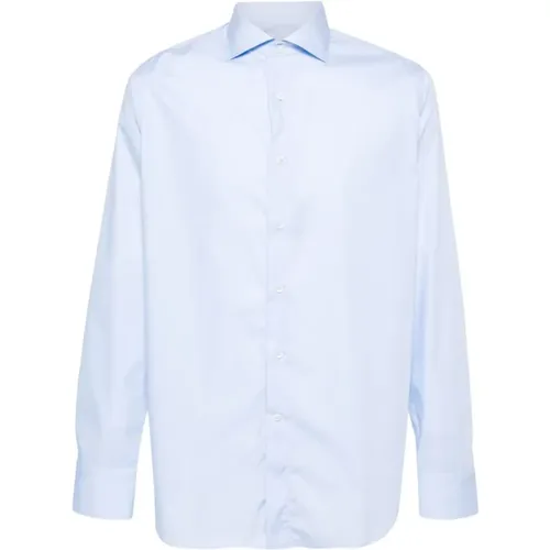 Cotton dress shirt , male, Sizes: M, L, 3XL, 4XL, XL, 5XL, 2XL, 6XL - Canali - Modalova