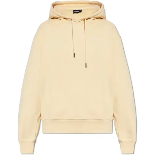 ‘Brode’ Hoodie mit Logo , Damen, Größe: S - Jacquemus - Modalova