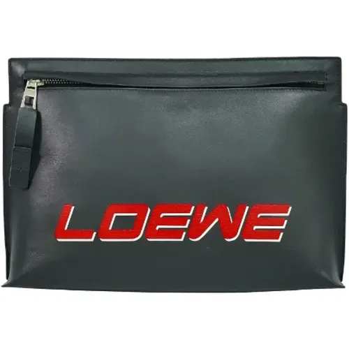 Pre-owned Leder clutches , unisex, Größe: ONE Size - Loewe Pre-owned - Modalova