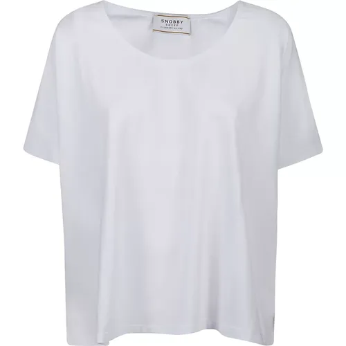 T-Shirt , female, Sizes: XS, 2XS, S - Snobby Sheep - Modalova
