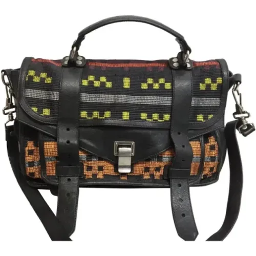 Pre-owned Cotton handbags , female, Sizes: ONE SIZE - Proenza Schouler Pre-owned - Modalova