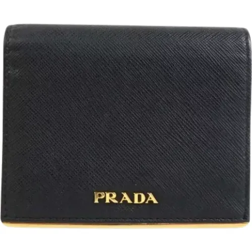 Pre-owned Leather wallets , female, Sizes: ONE SIZE - Prada Vintage - Modalova