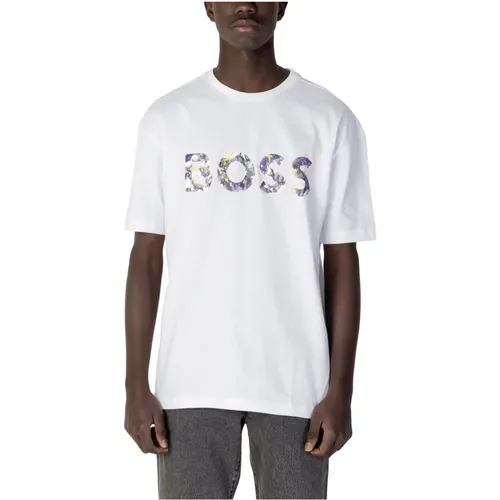 Ultimate Comfort Cotton T-Shirts , male, Sizes: M - Boss - Modalova
