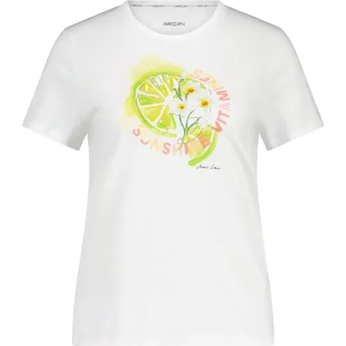T-Shirt mit Print , Damen, Größe: S - Marc Cain - Modalova