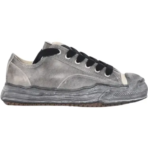 Leather Sneakers with Rubber Sole , male, Sizes: 8 UK - Mihara Yasuhiro - Modalova