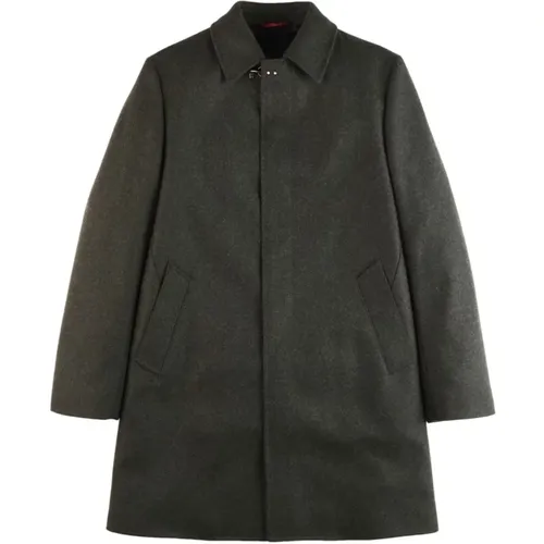 Wool-Cashmere Blend Coat , male, Sizes: M, S, L, XL - Fay - Modalova