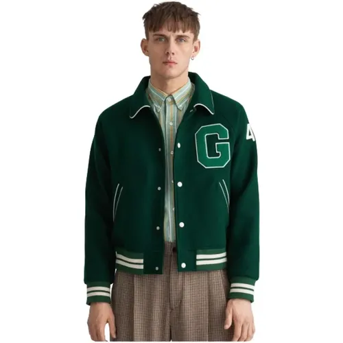 Timeless American Baseball Blouson , male, Sizes: 2XL, XL - Gant - Modalova