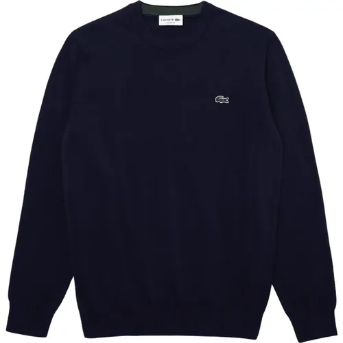 Cotton Crewneck Sweater Ah1985 , male, Sizes: S, XL - Lacoste - Modalova