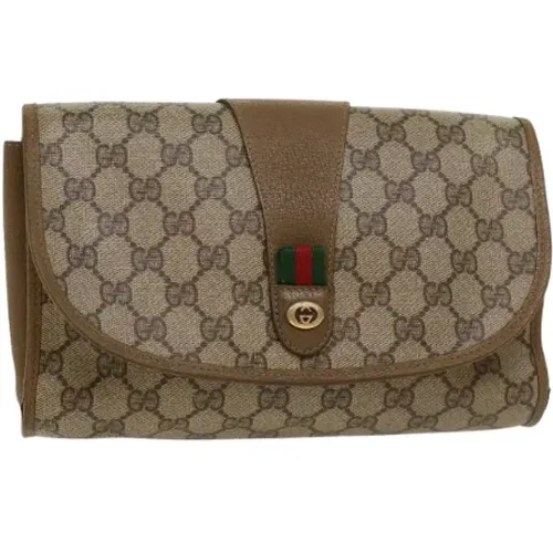 Pre-owned Canvas clutches , female, Sizes: ONE SIZE - Gucci Vintage - Modalova