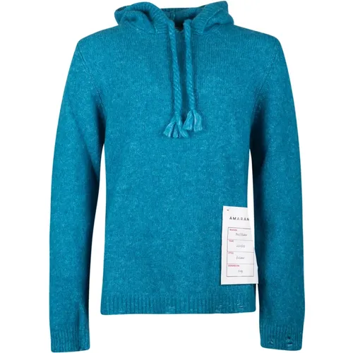 Amaránto, Benzin Kapuzenpullover , Herren, Größe: 2XL - AMARÁNTO - Modalova