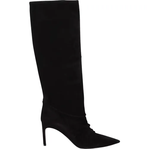 Sonia Boots with Mid Stiletto Heel , female, Sizes: 7 UK, 6 UK, 5 UK, 5 1/2 UK, 3 UK, 4 UK - DEL Carlo - Modalova