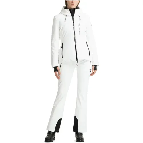 Ski-Anzug mit hoher Taille Einfaches Muster - Emporio Armani EA7 - Modalova