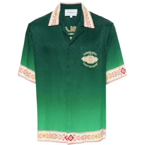 Classic Shirts Collection , male, Sizes: L, S - Casablanca - Modalova