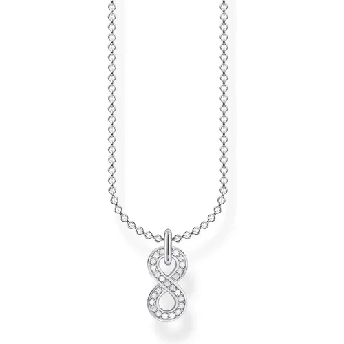 Damen Halskette mit Anhänger Infinity-of-Love 925 Sterlingsilber Zirkonia KE2067-051-14-L45v - Thomas Sabo - Modalova