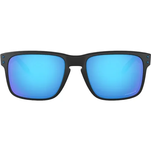 Square Frame Mirrored Sunglasses Curved Tips , unisex, Sizes: ONE SIZE - Oakley - Modalova