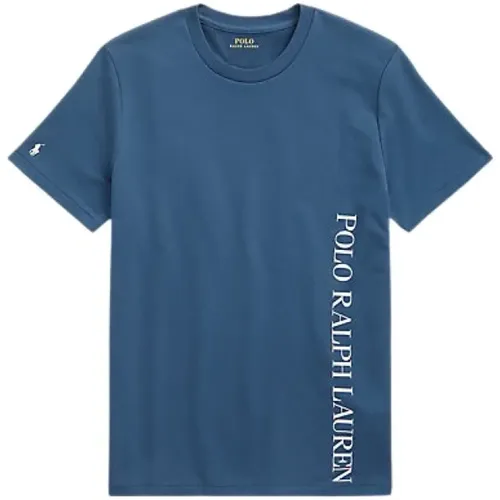 Hochwertiges Baumwoll-T-Shirt für Herren , Herren, Größe: L - Ralph Lauren - Modalova