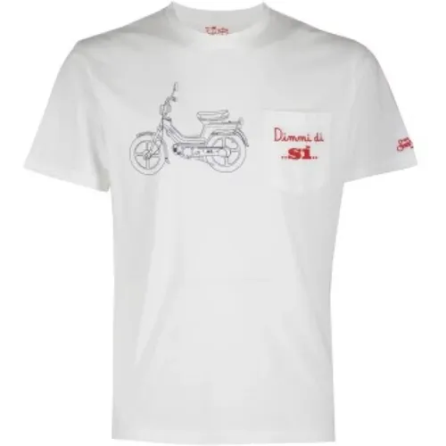 T-Shirts , male, Sizes: S - MC2 Saint Barth - Modalova