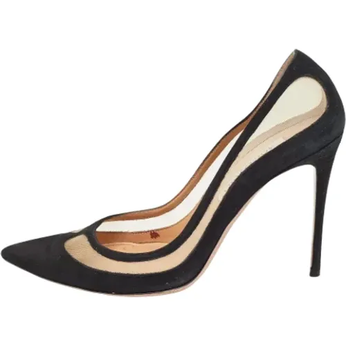 Pre-owned Mesh heels , female, Sizes: 6 UK - Aquazzura Pre-owned - Modalova
