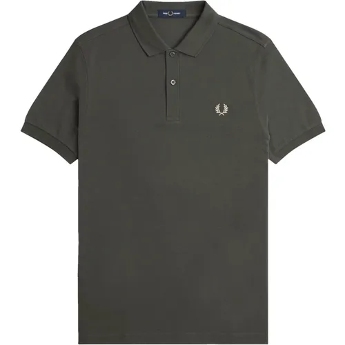 Slim Fit Plain Polo Field , Herren, Größe: 2XL - Fred Perry - Modalova