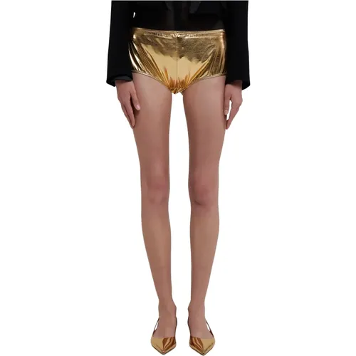 Goldene Stretch Culottes - Dolce & Gabbana - Modalova