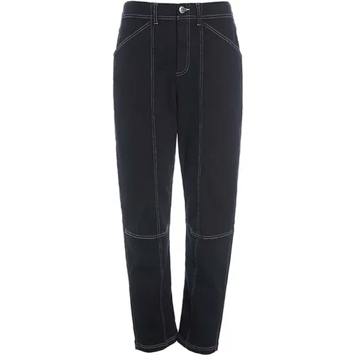 Jinzu Schwarze Hose Stilvolle Alternative zu Jeans , Damen, Größe: XL - Bitte Kai Rand - Modalova