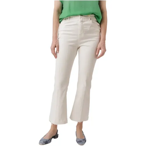 Ivory Regular Waist Jeans , Damen, Größe: W30 - closed - Modalova