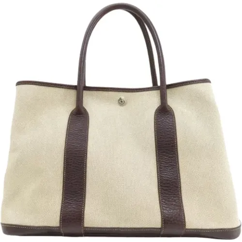 Pre-owned Canvas handbags , female, Sizes: ONE SIZE - Hermès Vintage - Modalova