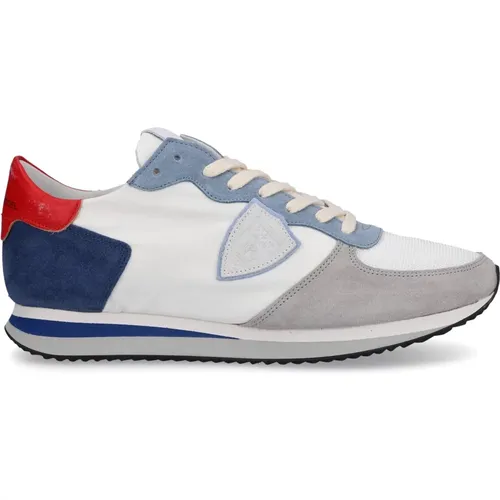 Low Sneaker Tzlu W110 Veloursleder , male, Sizes: 6 UK - Philippe Model - Modalova