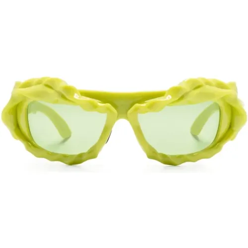 Rectangle Sunglasses UV-Protective Lenses , female, Sizes: ONE SIZE - Ottolinger - Modalova
