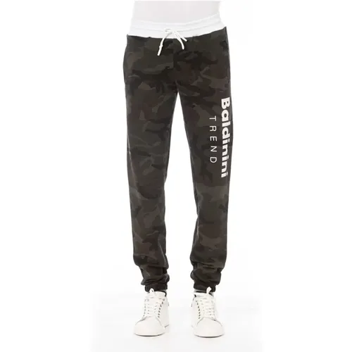 Sportliche Sweatpants mit Kordelzug , Herren, Größe: S - Baldinini - Modalova