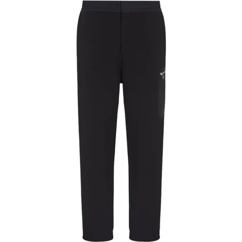 Schwarze Hose Stilvoll - Armani Exchange - Modalova