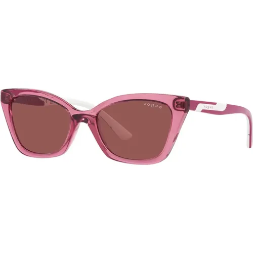 Kids Cat-Eye Sunglasses , female, Sizes: 48 MM - Vogue - Modalova