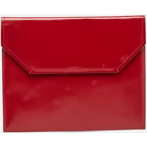 Pre-owned Leather clutches , female, Sizes: ONE SIZE - Bally Pre-owned - Modalova