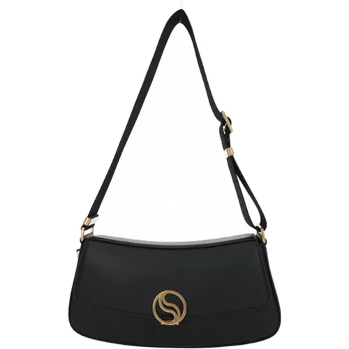 Alter Mat Shoulder Bag with Gold Hardware , female, Sizes: ONE SIZE - Stella Mccartney - Modalova