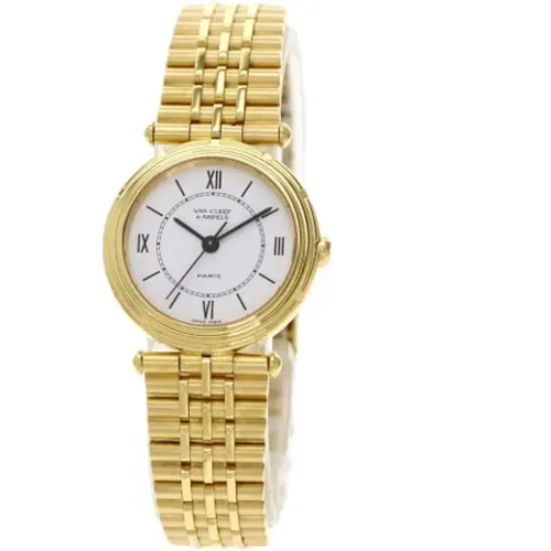 Classic Gold Van Cleef Watch , female, Sizes: ONE SIZE - Van Cleef & Arpels Pre-owned - Modalova