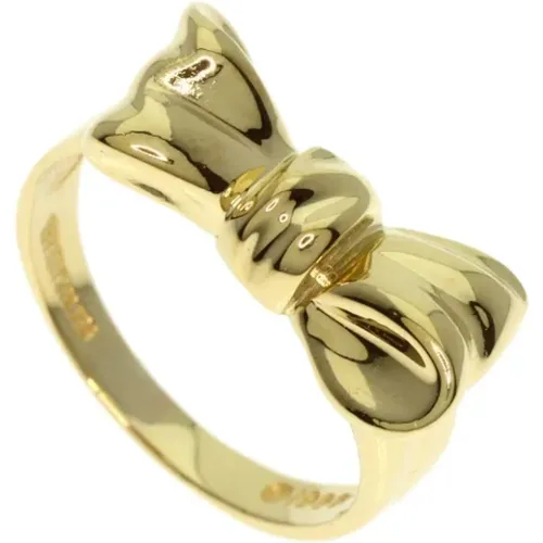 Pre-owned Gold rings , female, Sizes: ONE SIZE - Tiffany & Co. Pre-owned - Modalova