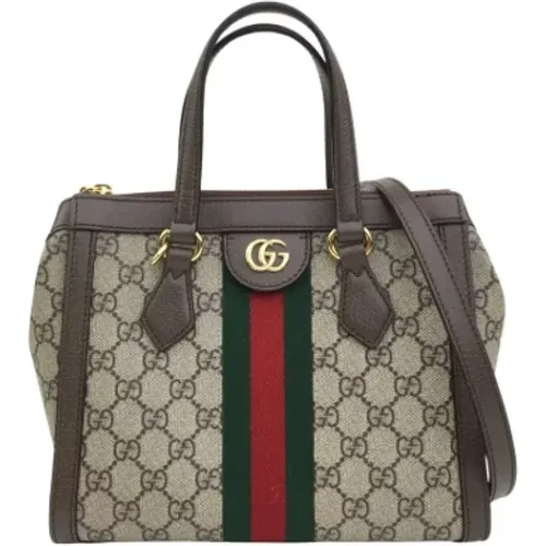 Pre-owned Canvas gucci-bags , female, Sizes: ONE SIZE - Gucci Vintage - Modalova