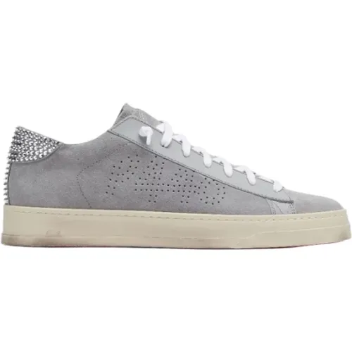 Hellgraue Wildleder Jack Sneakers , Damen, Größe: 36 EU - P448 - Modalova