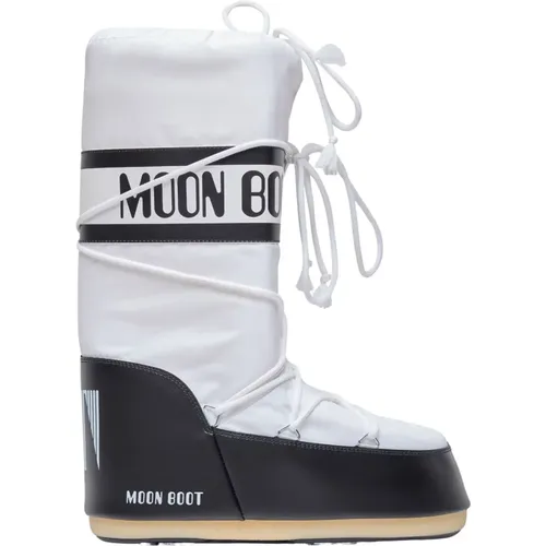 Wasserabweisende Schneestiefel , Herren, Größe: 42 EU - moon boot - Modalova