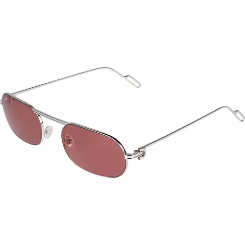 Stylish Sunglasses for Chic Look , unisex, Sizes: ONE SIZE - Cartier - Modalova