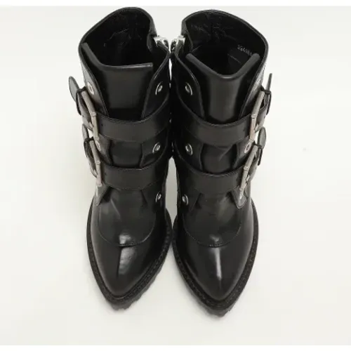 Pre-owned Leder boots - Alexander McQueen Pre-owned - Modalova