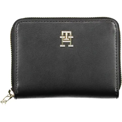 Women's Wallet Zipper Closure Contrast Details , female, Sizes: ONE SIZE - Tommy Hilfiger - Modalova