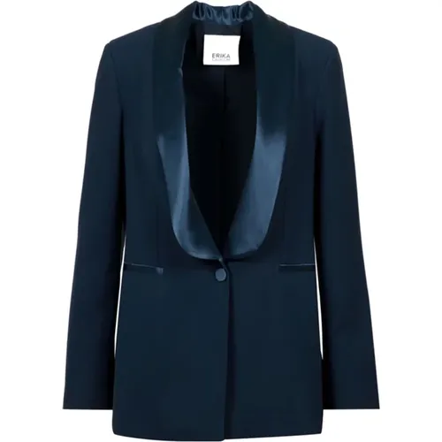 Semi-Couture Jackets , female, Sizes: M, L - Erika Cavallini - Modalova