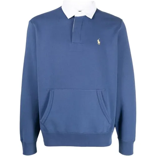 Fleece Rugby Polo Shirt , male, Sizes: S, 2XL - Polo Ralph Lauren - Modalova