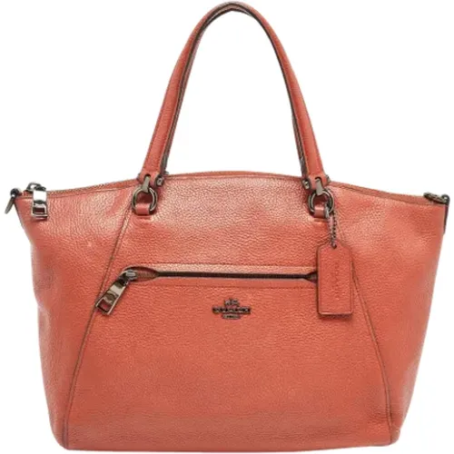 Pre-owned Leder Schultertasche , Damen, Größe: ONE Size - Coach Pre-owned - Modalova