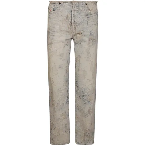 Super Destroyed Denim Jeans , Damen, Größe: W26 - Diesel - Modalova