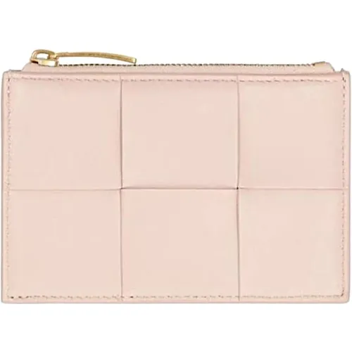 Chic Card Holder Wallet , female, Sizes: ONE SIZE - Bottega Veneta - Modalova