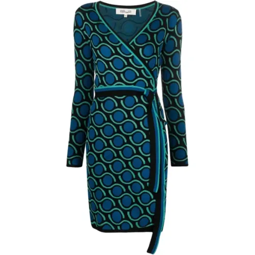Betty printed wrap dress , female, Sizes: M - Diane Von Furstenberg - Modalova